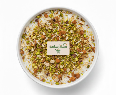 رز بلبن بالمكسرات